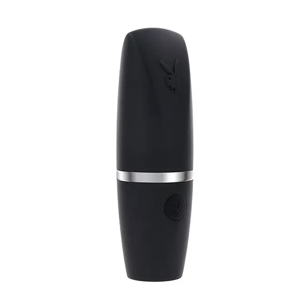 Playboy Pleasures Excursion Clitoral Suction Vibe - Black - Stimulators