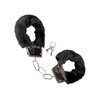Playful Furry Cuffs - Black - Bondage Blindfolds & Restraints