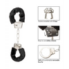 Playful Furry Cuffs - Black - Bondage Blindfolds & Restraints