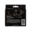 Playful Furry Cuffs - Black - Bondage Blindfolds & Restraints