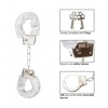 Playful Furry Cuffs - White - Bondage Blindfolds & Restraints