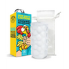 Pleasure Package Use w/Caution Tight Textured Stroker - White - Dolls & Masturbators
