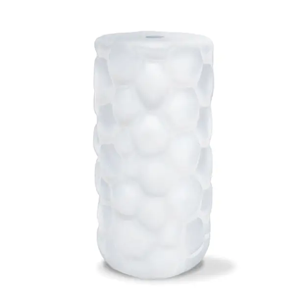 Pleasure Package Use w/Caution Tight Textured Stroker - White - Dolls & Masturbators