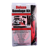 Plesur Deluxe Bondage Kit - Black/Red - Bondage Blindfolds & Restraints
