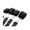 Plesur Fuzzy Bedroom Bondage Kit - Black - Bondage Blindfolds & Restraints