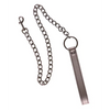 Plesur PVC Leash - Black - Bondage Blindfolds & Restraints