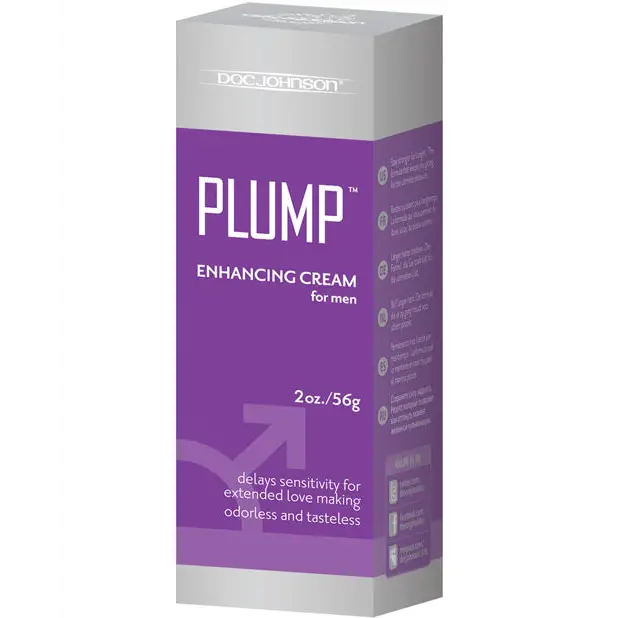 Plump Enhancement Cream for Men - 2 oz Tube - Sexual Enhancers