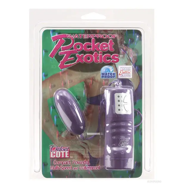 Pocket Exotics Bullet Waterproof - Purple - Stimulators