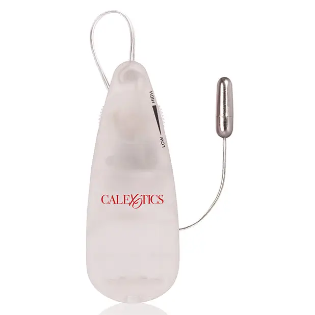 Pocket Exotics Heated Whisper Bullet - Silver - Stimulators