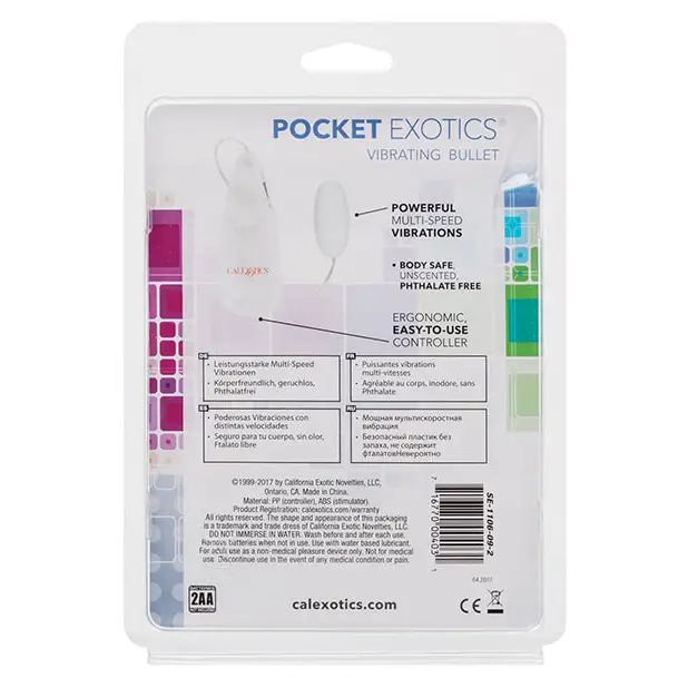 Pocket Exotics Ivory Bullet - Stimulators