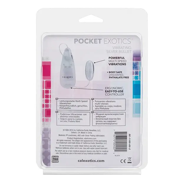 Pocket Exotics Silver Bullet - Stimulators