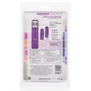 Pocket Exotics Turbo 8 Accelerator Double Bullets - Purple - Stimulators