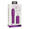 Pocket Rocket Elite Rechargeable w/Removable Sleeve - Purple - Stimulators