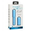 Pocket Rocket Elite Rechargeable w/Removable Sleeve - Sky Blue - Stimulators
