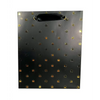Polka Pot Gift Bag - Black/Gold - Bachelorette & Party Supplies