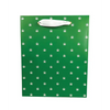Polka Pot Gift Bag - Green/White - Bachelorette & Party Supplies