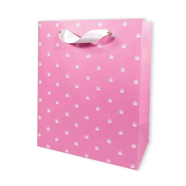 Polka Pot Gift Bag - Pink/White - Bachelorette & Party Supplies