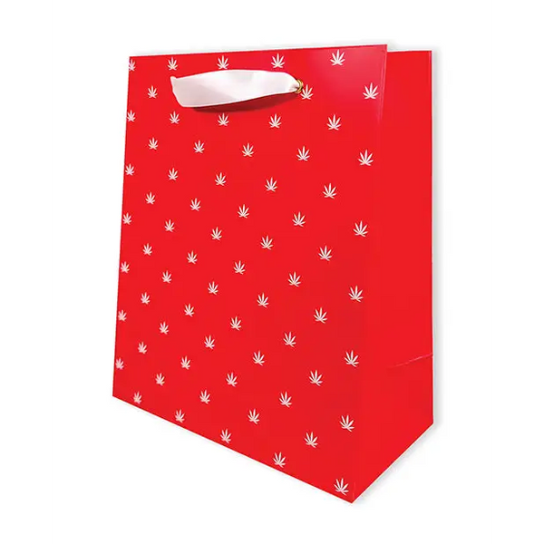 Polka Pot Gift Bag - Red/White - Bachelorette & Party Supplies