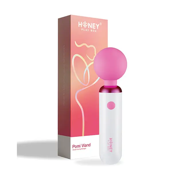 Pomi Wand Clit Tease Vibrating Wand - Massage Products