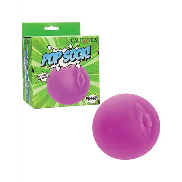 Pop Sock! Pussy Ball Masturbator - Purple - Dolls & Masturbators