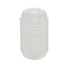 Pop Sock Ribbed Masturbator - Clear - Dolls & Masturbators