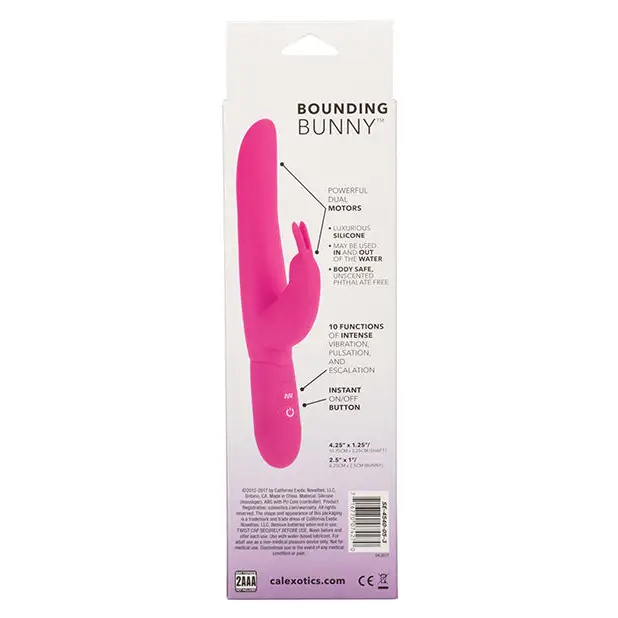 Posh Bounding Bunny - 10 Function Pink - Vibrators