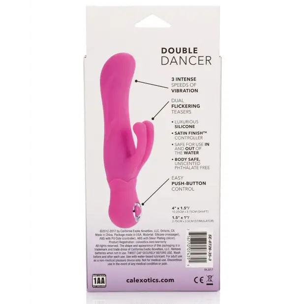 Posh Silicone Double Dancer - Pink - Vibrators