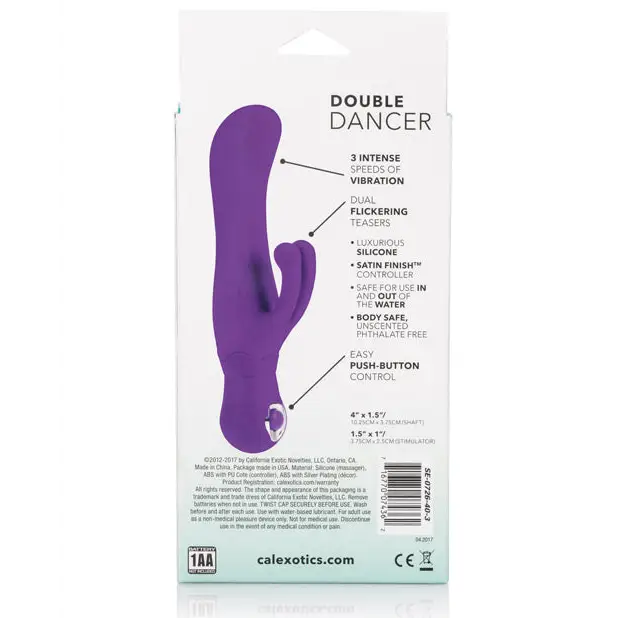 Posh Silicone Double Dancer - Purple - Vibrators