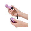Powerbullet Remote Control Vibrating Egg - Purple - Stimulators