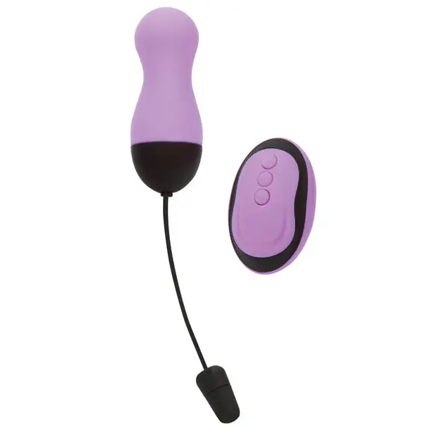 Powerbullet Remote Control Vibrating Egg - Purple - Stimulators