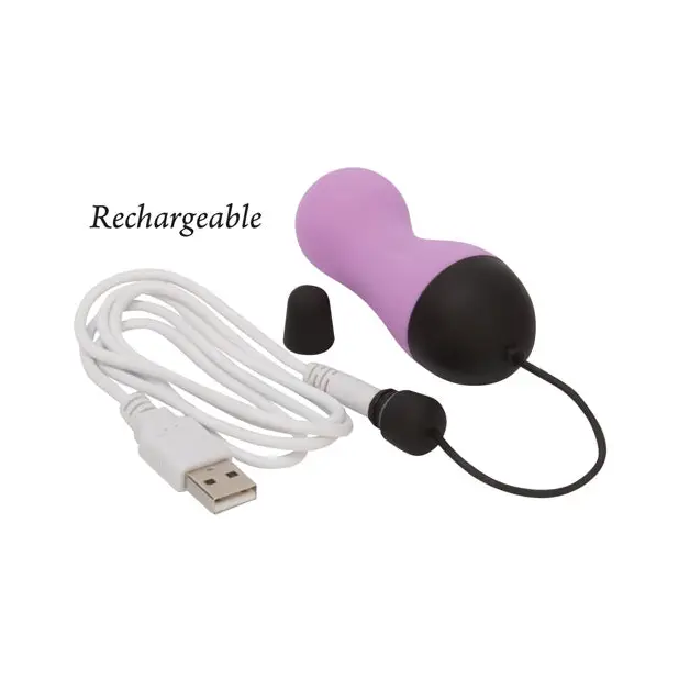 Powerbullet Remote Control Vibrating Egg - Purple - Stimulators