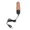 Powercocks 6.5’’ Realistic Vibrator - Mocha - Vibrators