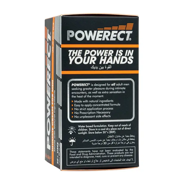 Powerect Arousal Cream - 48 ml Pump - Sexual Enhancers