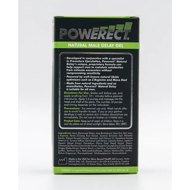 Powerect Natural Delay Serum - 30 ml - Sexual Enhancers