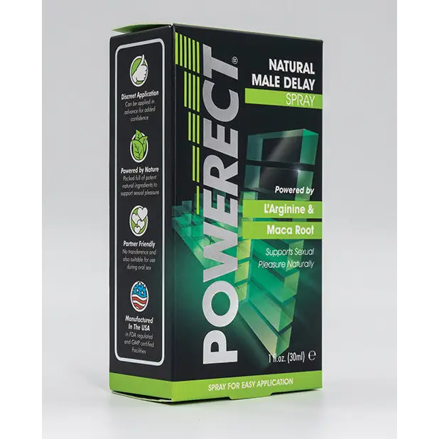 Powerect Natural Delay Spray 30ml - Sexual Enhancers
