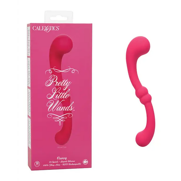 Pretty Little Wands Curvy Massager - Pink - Massage Products