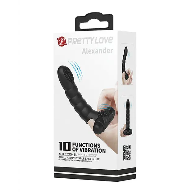 Pretty Love Alexander Finger Vibe - Black - Vibrators