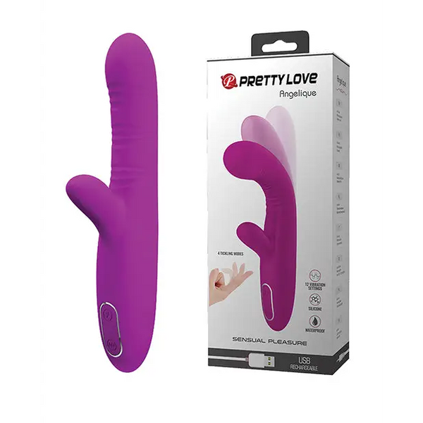 Pretty Love Angelique Come Hither - Fuchsia - Vibrators
