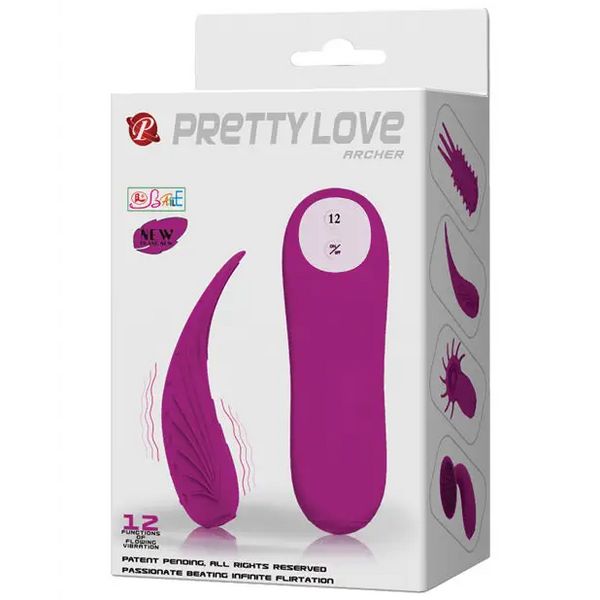 Pretty Love Archer Vibrator - Fuchsia - Stimulators