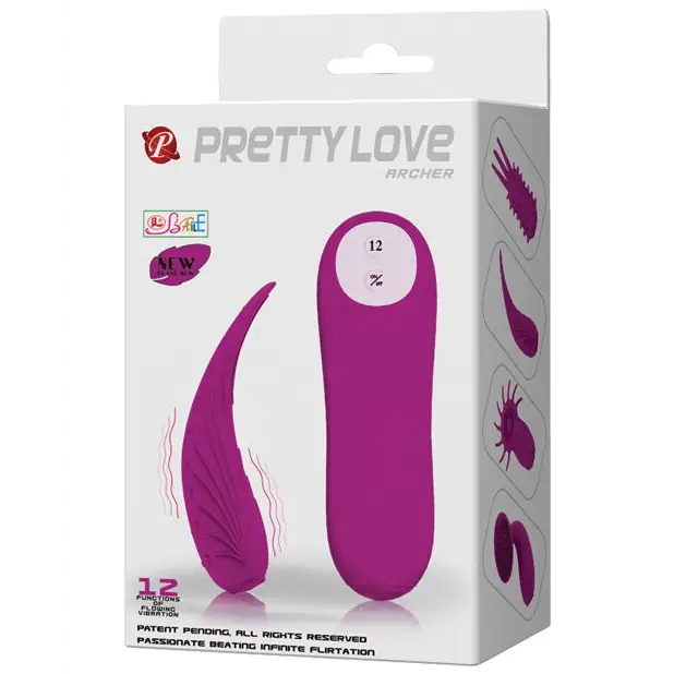 Pretty Love Archer Vibrator - Fuchsia - Stimulators