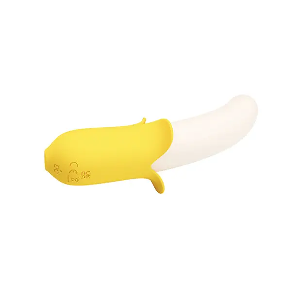 Pretty Love Banana Geek Thrusting Vibrator - Yellow - Vibrators