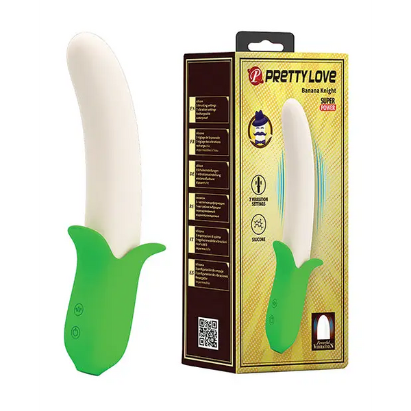 Pretty Love Banana Knight Vibrator - Green - Vibrators