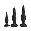 Pretty Love Beginner’s Mini Anal Kit - Black Set of 3 - Anal Products