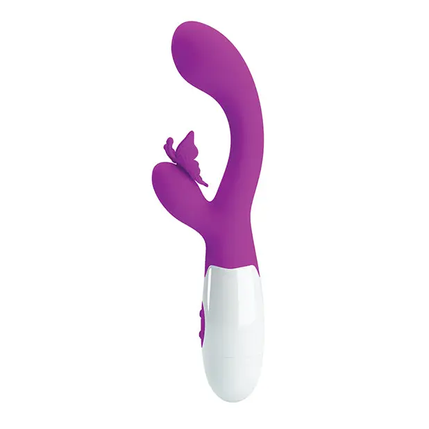 Pretty Love Butterfly Kiss Rabbit - Fuchsia - Vibrators