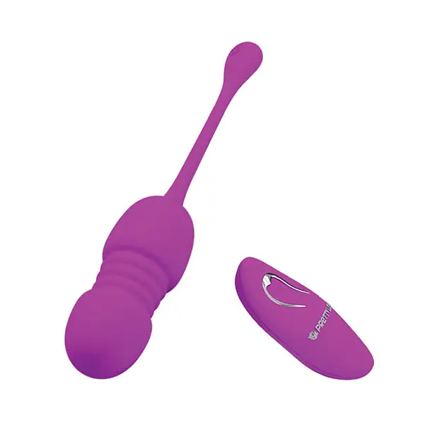 Pretty Love Callieri Remote Thrusting Egg - Fuchsia - Stimulators