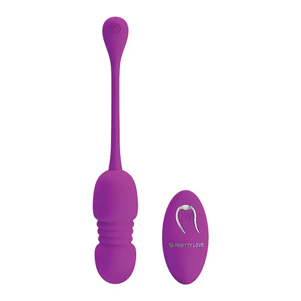 Pretty Love Callieri Remote Thrusting Egg - Fuchsia - Stimulators