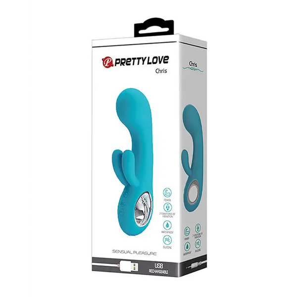 Pretty Love Chris - Blue - Vibrators