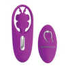 Pretty Love Dancing Butterfly Panty Vibe w/Free Panty - Fuchsia - Stimulators