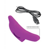 Pretty Love Delphini Dolphin Honey Finger Vibe - Fuchsia - Stimulators