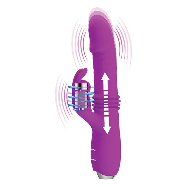 Pretty Love Dorothy Thrusting Rabbit - Fuchsia - Vibrators